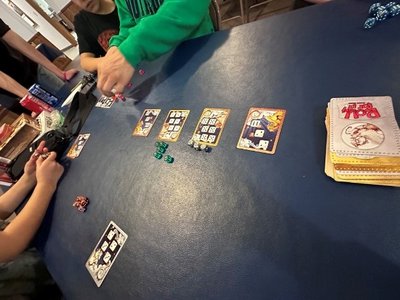 First Family Game Night at the Lodge.