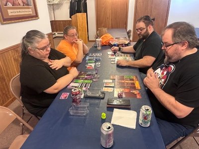 First Family Game Night at the Lodge.