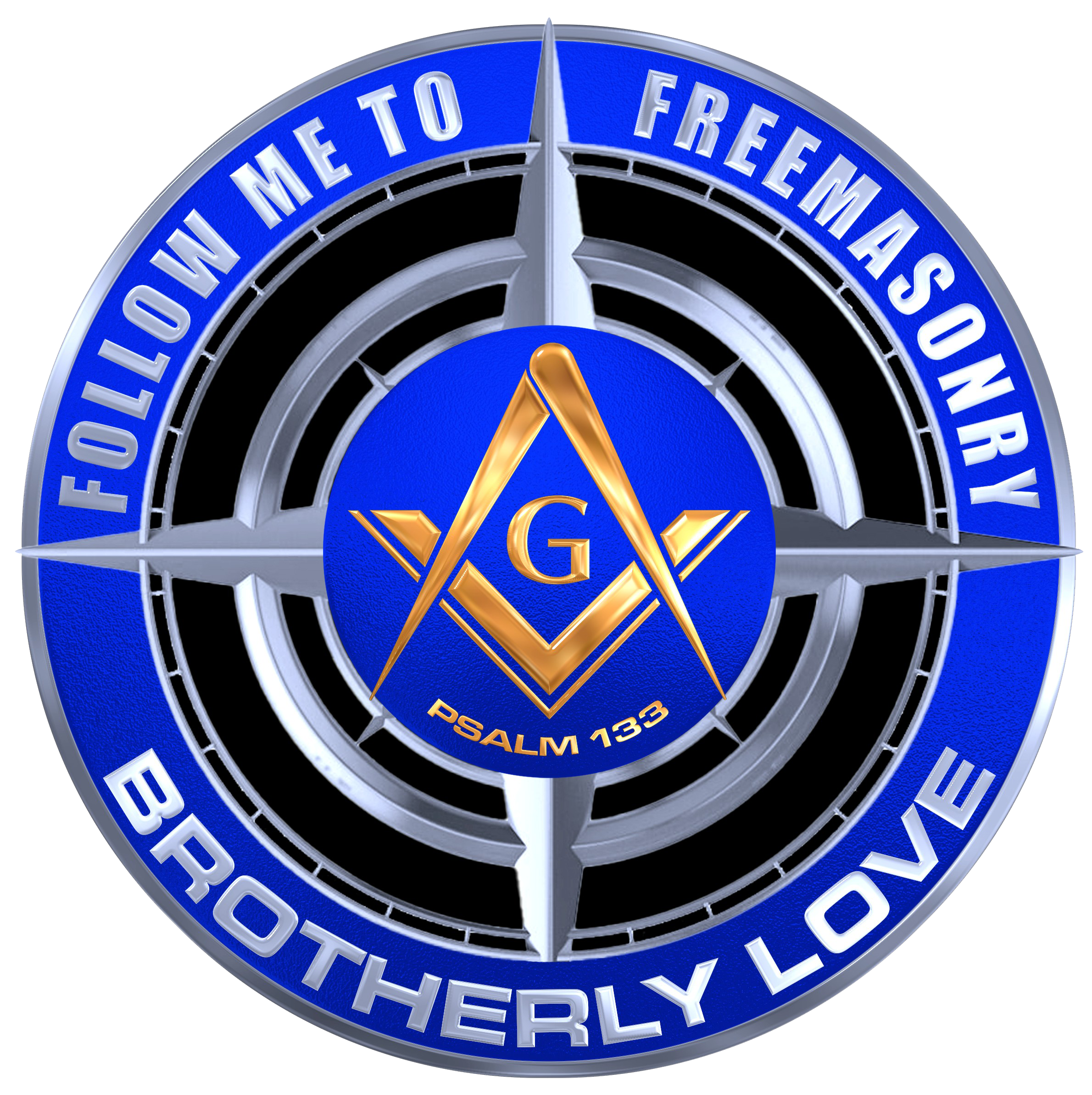 Grand Master's Pin - Follow Me To Freemasonry